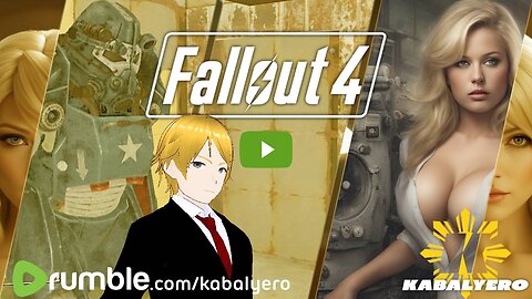 🔴 Fallout 4 Livestream » Just An Older Gamer With An Onscreen Avatar Enjoying A Game [11/3/23]