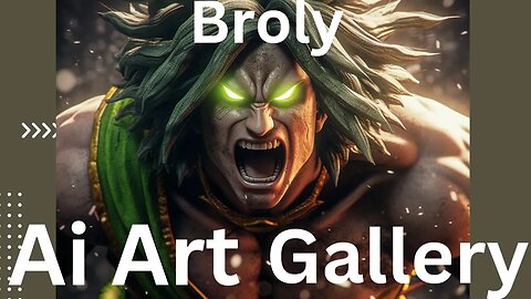 Broly Ai Art Gallery #broly #dragonball #midjourney