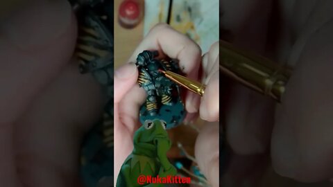 How to Paint an Iron Warrior in a Minute #shorts #warhammer40k