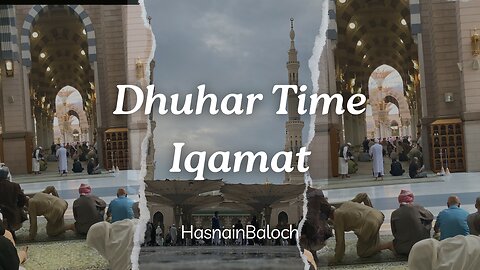 Iqamat Prayer in Masjid Al Nabawi