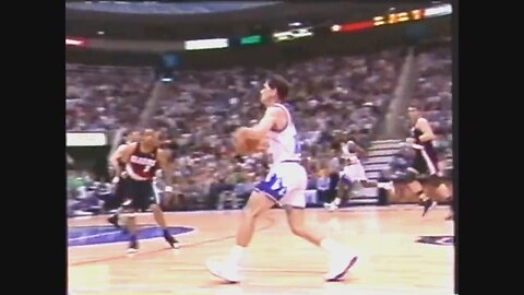 John Stockton 4 Pts 12 Assists Vs. Trail Blazers, 2000 Playoffs Game 3.