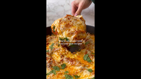one pan lasagna