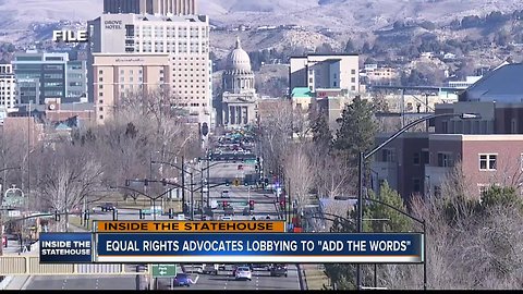 INSIDE THE STATEHOUSE: Equal rights advocates lobbying to "Add the Words"