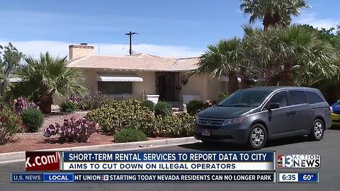 Short-term rental services must report to city of Las Vegas