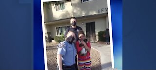 North Las Vegas police unite 11 year-old-girl with cat