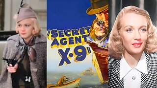 SECRET AGENT X-9 (1937) Scott Kolk, Jan Wiley & David Oliver | Adventure, Serial | B&W