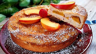💯 The most delicious dessert made with oats and yogurt! You will love this diet cake!😍