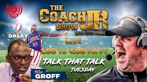 Globetrotter's star Kevin "Mr Trotter" Daley & Peter Groff joins The Coach JB Show with Sara Blake