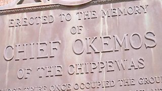 What does the Okemos mascot name change mean for an area named after Chief Okemos?