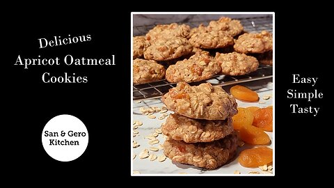 How to make Delicious Apricot Oatmeal Cookies