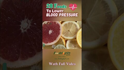 Foods to Lower BP #shorts -21