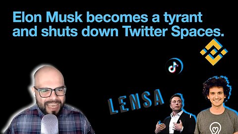 Elon Musk becomes a tyrant and shuts down Twitter Spaces.