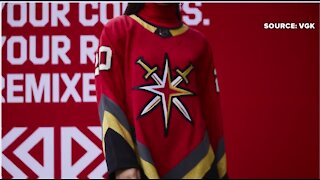 Vegas Golden Knights unveil red retro jersey