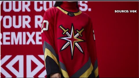 Vegas Golden Knights unveil red retro jersey