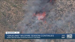 'Grueling' wildfire season continues across Arizona
