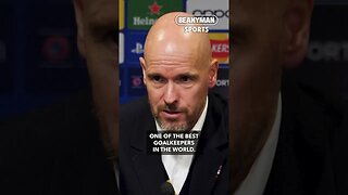 'Andre Onana has the capabilities to be one of the best goalkeepers in the world!' | Erik ten Hag