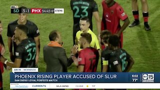 Phoenix Rising player accused of using homophobic slur during game