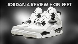 Jordan 4 Military Black Review + On Feet (Firesnkr)