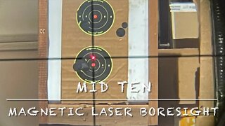 Mid Ten magnetic laser bore sighter full review