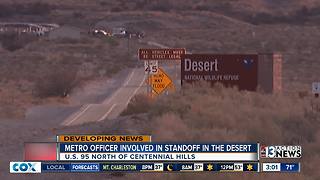 LVMPD officer involved in long standoff