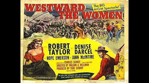 WESTWARD THE WOMEN (1951)--colorised