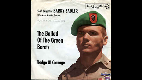 Ballad of the Green Berets - Sgt. Barry Sadler 1966