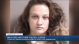 Milford mother faces judge