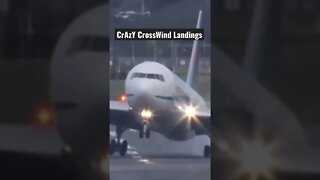 Wild Crazy Crosswind Plane Landings - Amazing #shorts #airplane #airport #Plane #PlaneSpotting