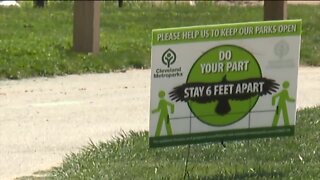 Cleveland Metroparks CEO prepares for yet another busy weekend, warns people to not crowd