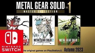 Metal Gear Solid Master Collection Vol 1 Coming To Nintendo Switch - REACTION and Trailer