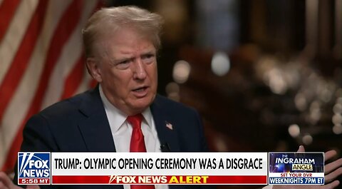 Trump RIPS Olympics Opening Ceremony