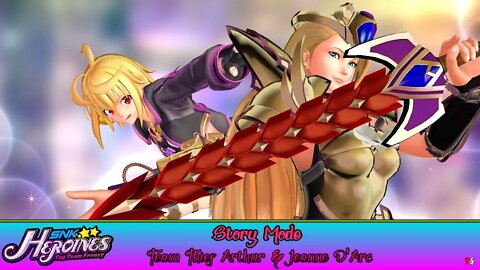 SNK Heroines: Tag Team Frenzy: Story Mode - Team Thief Arthur & Jeanne D'Arc