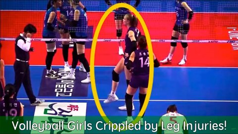 Volleyball Girls Crippled by Leg Injuries