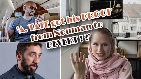 NOUMAN ALI KHAN GIVES ANDREW TATE 1 PROOF THAT QURAN IS FROM GOD | Revert reacts
