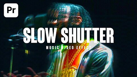 SLOW SHUTTER EFFECT - Music Video Effects Tutorial | NO PLUGINS (Premiere Pro CC 2021)