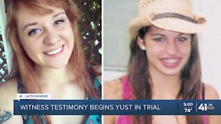 Witness testimony begins in Yust trial
