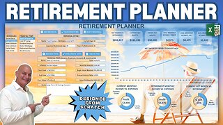 Learn How To Create Your Own Retirement Planner In Excel From Scratch + Free Template