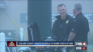 Collier county wants district to share costs for school resource officers