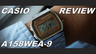 Casio A158WEA-9 Review 03.07.22