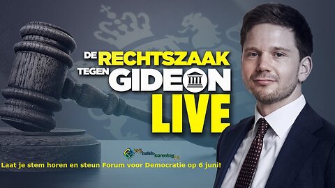 Politiek proces tegen Gideon van Meijeren: Forum voor Democratie roept op tot actie.