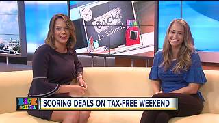 Scoring deals on school shopping tax-free holiday