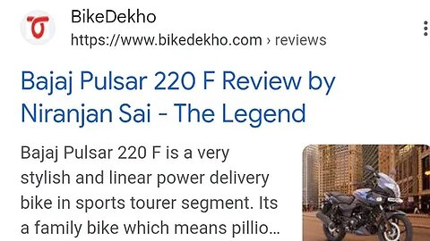 https://www.bikedekho.com/bajaj/pulsar-220/reviews/the-legend-bajaj-pulsar-220-f~lb23 -- BAJAJ