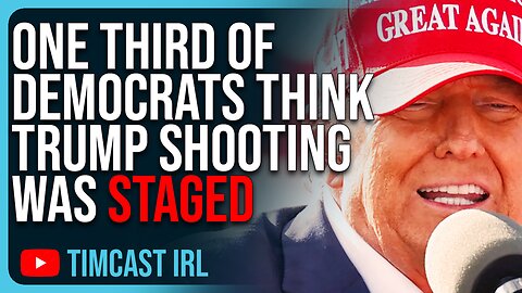 One Third Of Democrats Think Trump Shooting Was STAGED, Blue Anon