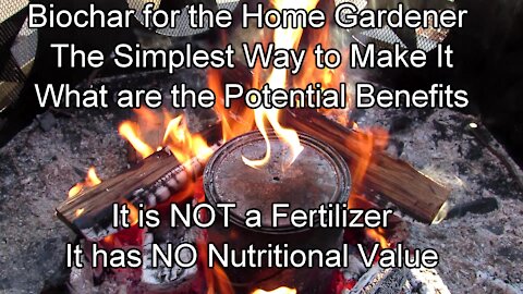 How to Easily Make Biochar for Your Home Garden: Benefits & Use