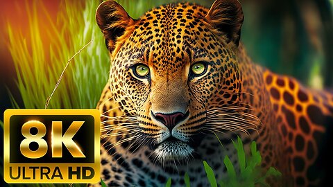 AFRICAN WILDLIFE ANIMALS - 8K (60FPS) ULTRA HD