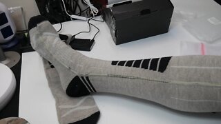 Heated Socks for Men Women Rechargeable Washable,Bluetooth APP Remote Control，Electric 5000 mAh