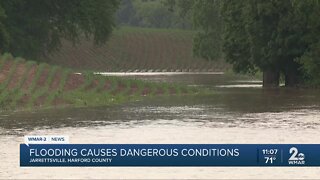 Flooding causes dangerous conditions in Harford County