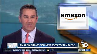 Amazon bringing 300 new jobs to San Diego