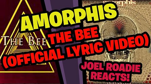 AMORPHIS - The Bee (Official Lyric Video) - Roadie Reacts