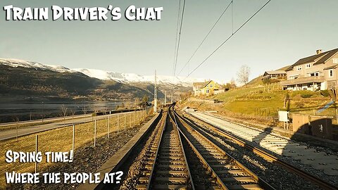 TRAIN DRIVER'S CHAT: Spring time morning commute with no commuters due to lock down